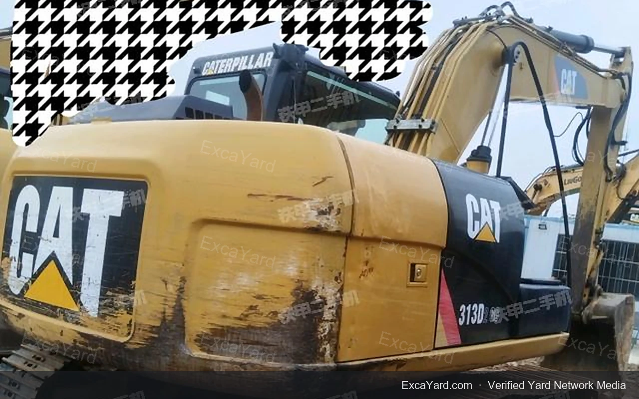 2016 Caterpillar 313D2GC Used Excavator — gallery view 3, used excavator available for export from China