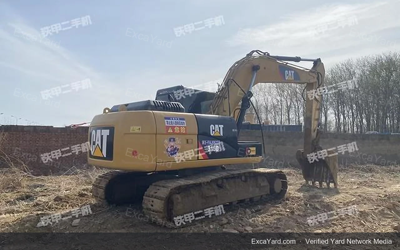 Pelle Cat 315CL 2019 4 600 h Grade A pour export