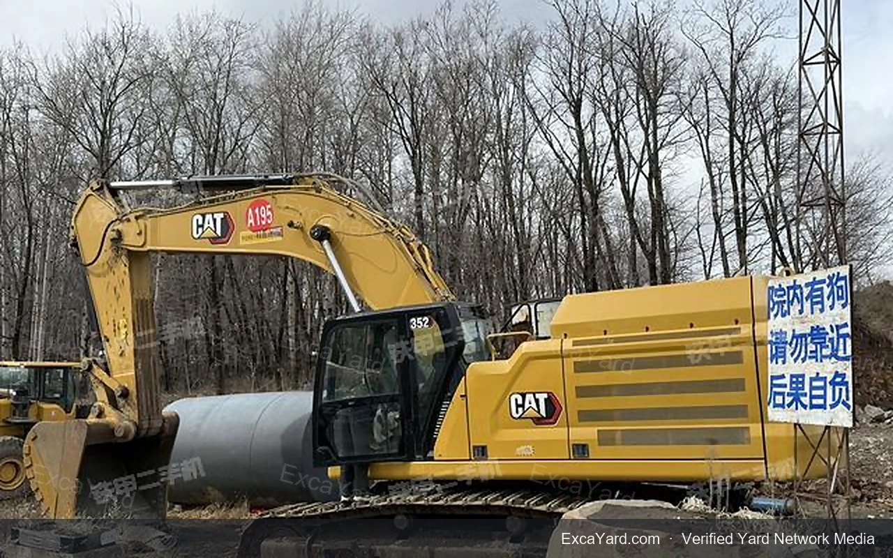 2022 Caterpillar 352 Used Excavator — gallery view 4, used excavator available for export from China