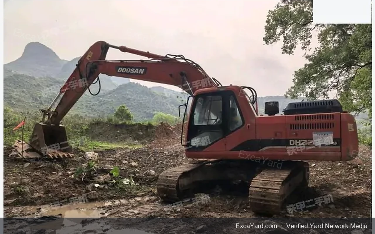 2010 Doosan DH225LC7 Used Excavator — gallery view 6, used excavator available for export from China