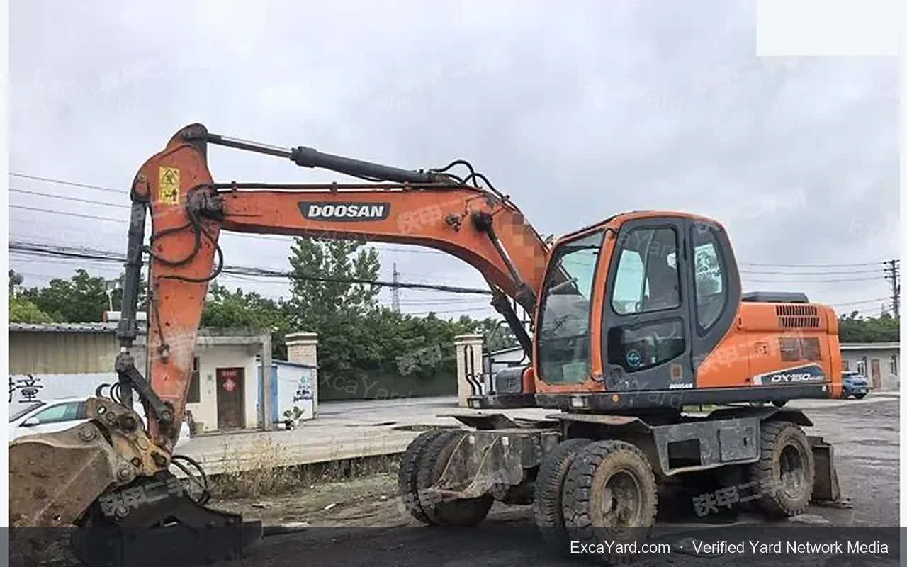 2010 Doosan DH225LC7 used excavator for sale — Grade B, 4,200 hours, FOB Shanghai $13,500 | Stock EXY-DOOSDH225LC7-030