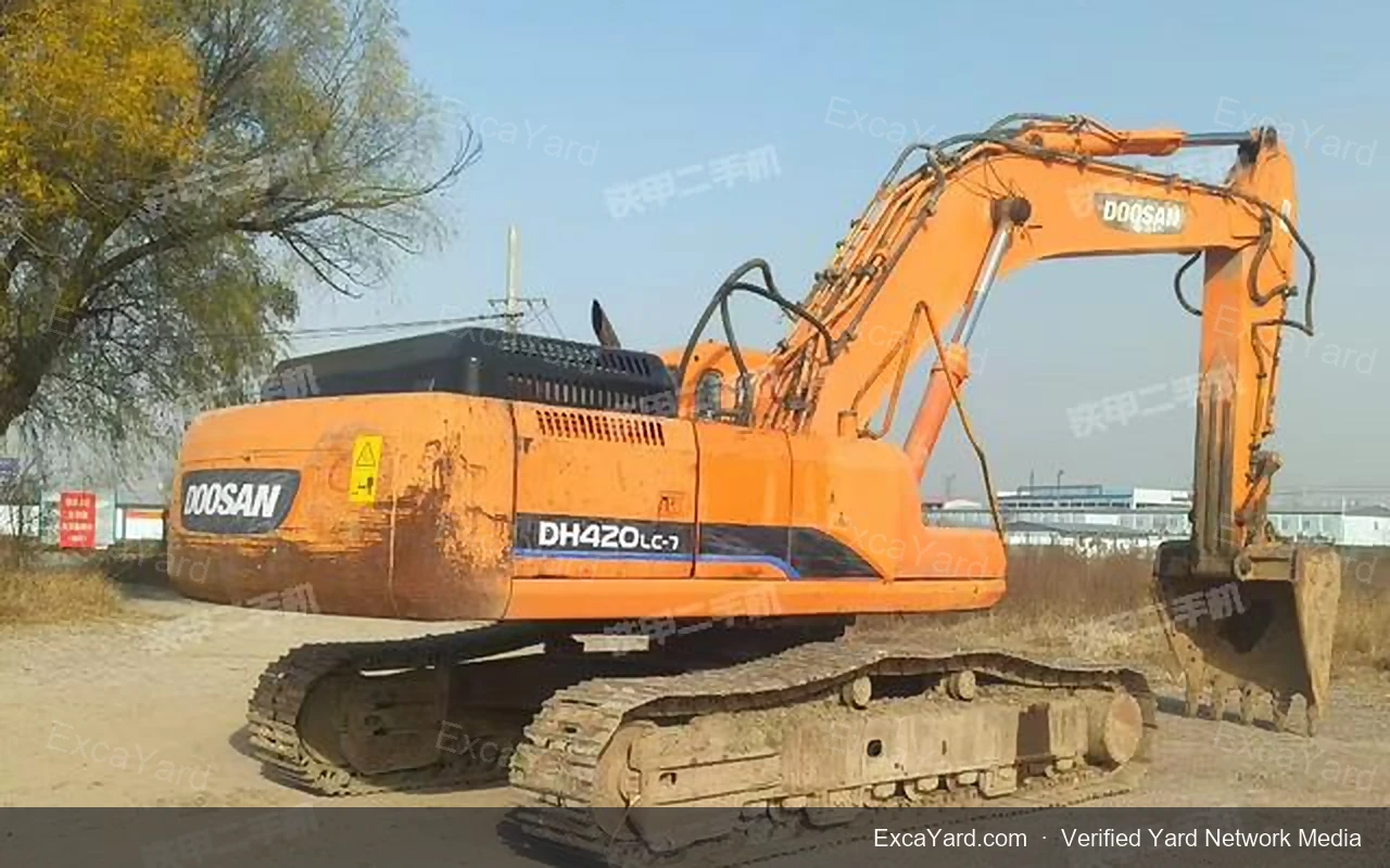 2012 Doosan DH420LC7 Used Excavator — gallery view 7, used excavator available for export from China