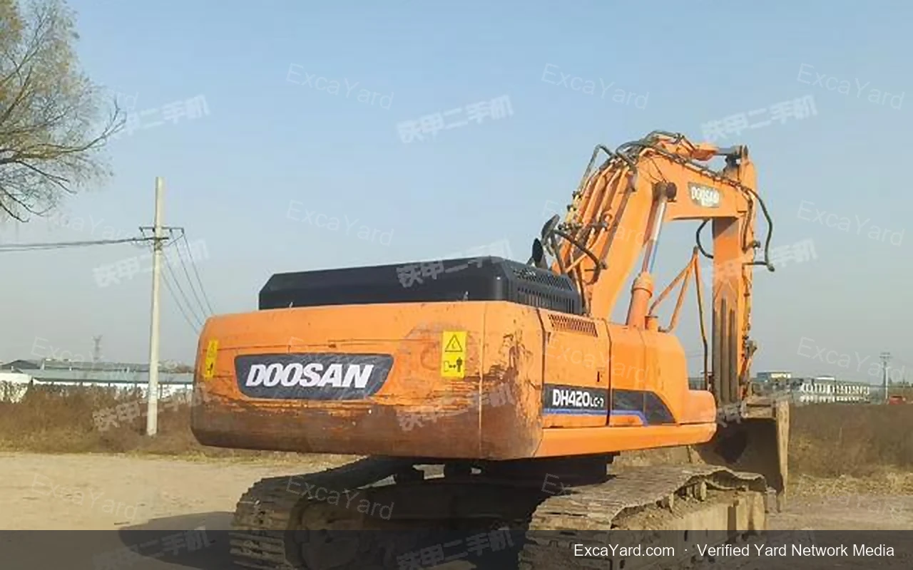2012 Doosan DH420LC7 Used Excavator — gallery view 3, used excavator available for export from China