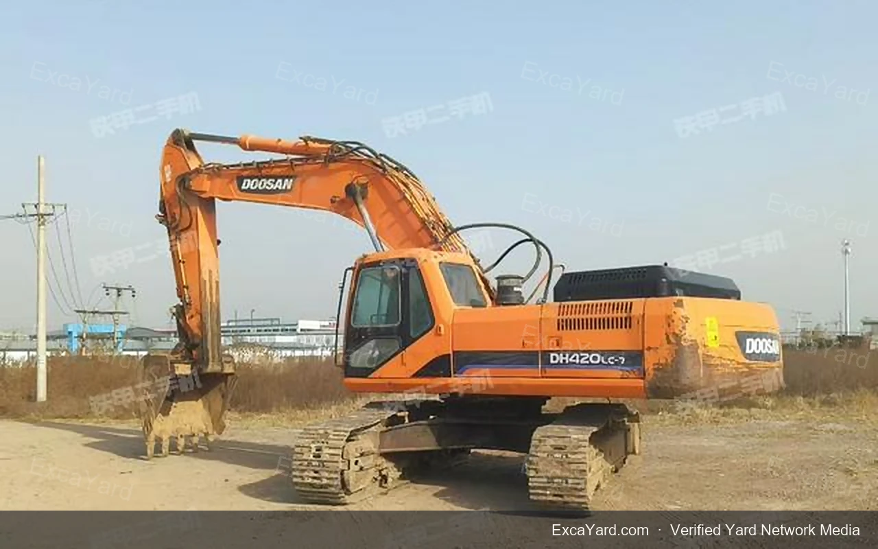 2012 Doosan DH420LC7 Used Excavator — gallery view 2, used excavator available for export from China
