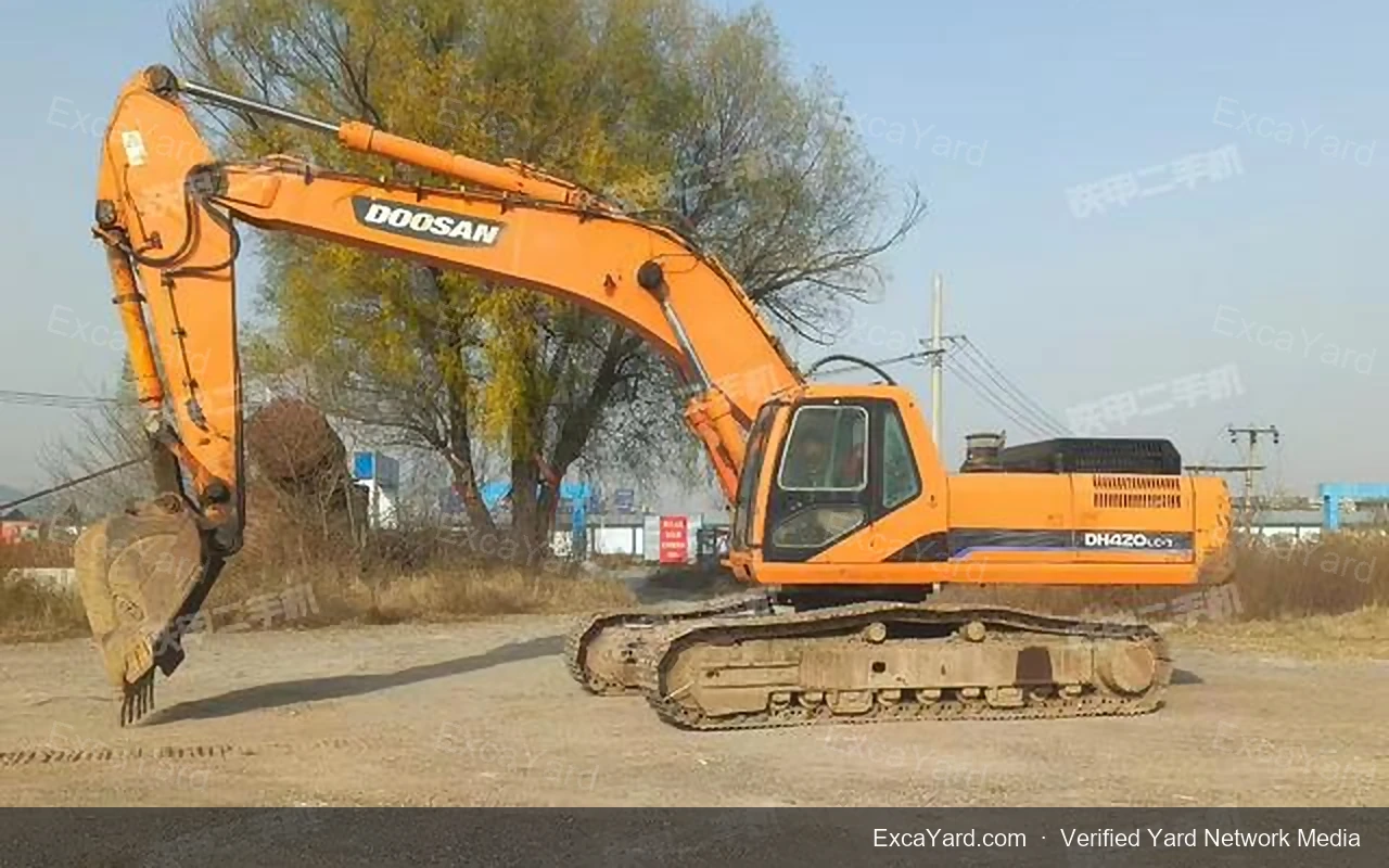 2012 Doosan DH420LC7 Used Excavator — gallery view 8, used excavator available for export from China