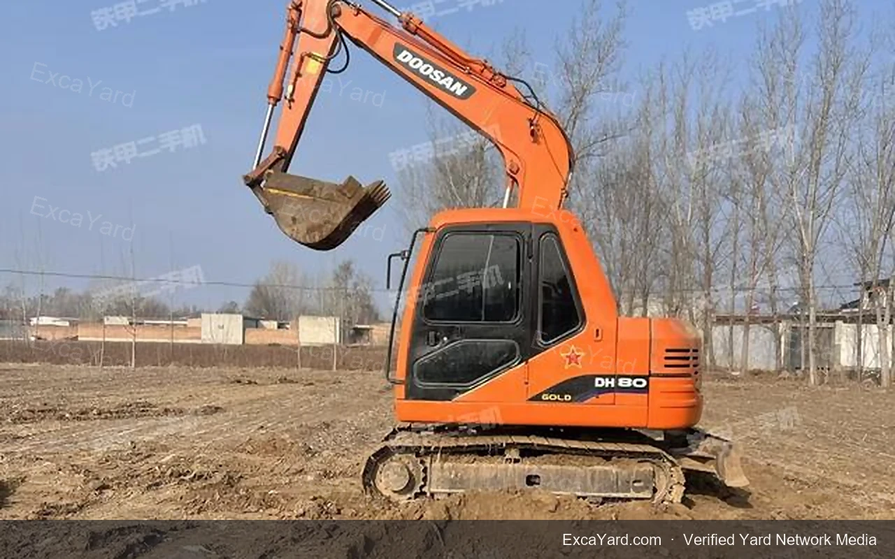 2014 Doosan DH80G Used Excavator — gallery view 7, used excavator available for export from China