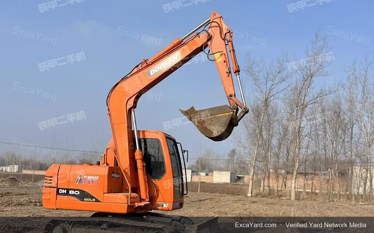 2014 Doosan DH80G Used Excavator — gallery view 10, used excavator available for export from China