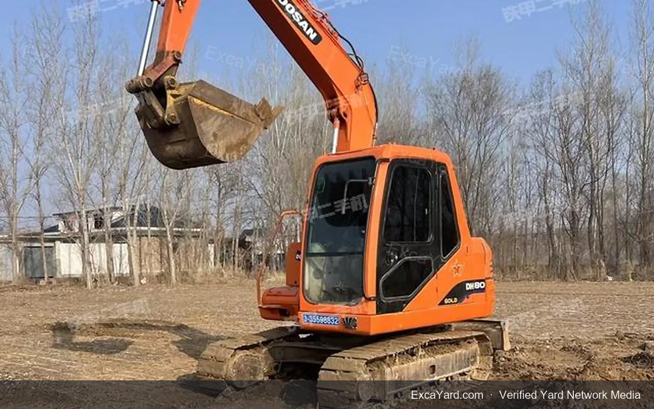 2014 Doosan DH80G Used Excavator — gallery view 8, used excavator available for export from China