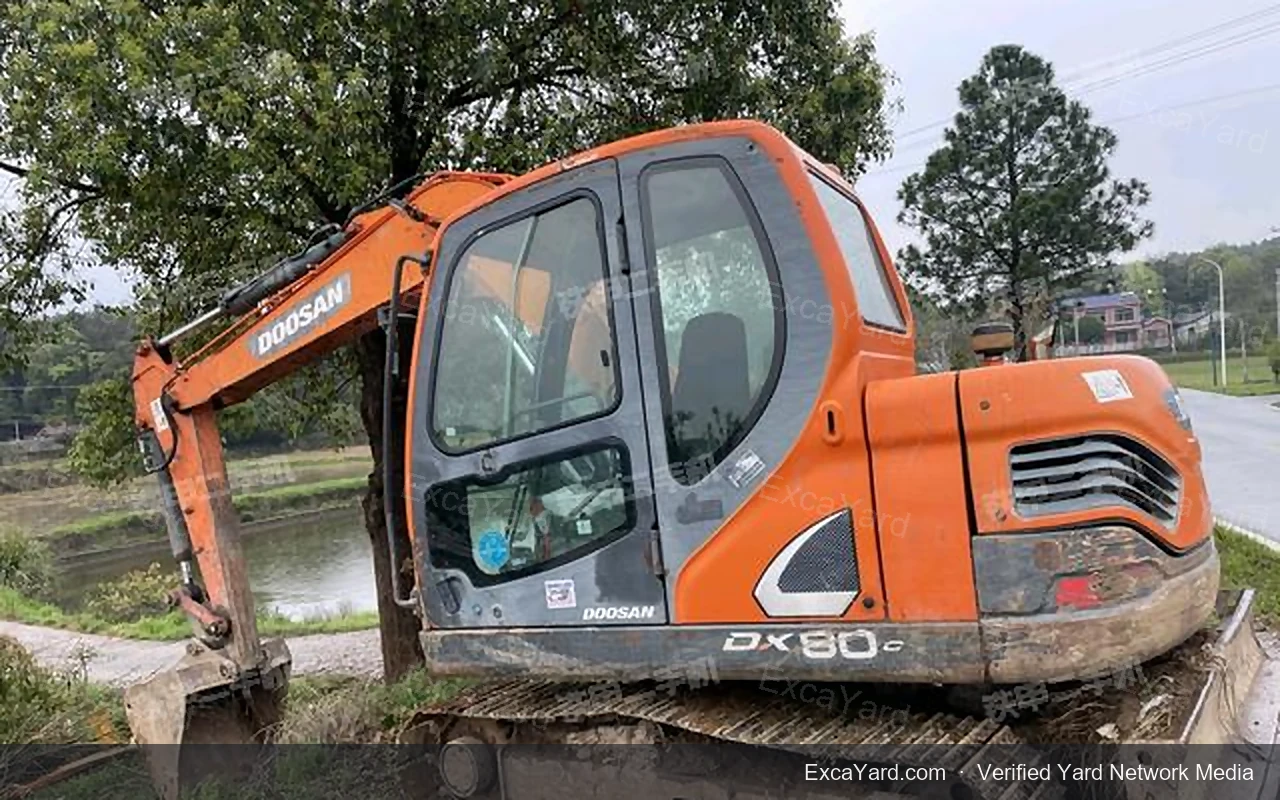 2014 Doosan DH80G Used Excavator — gallery view 12, used excavator available for export from China