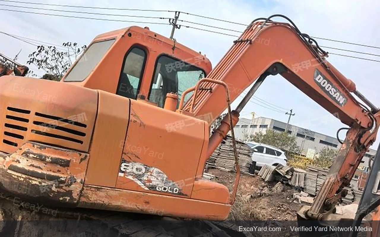 2014 Doosan DH80G Used Excavator — gallery view 3, used excavator available for export from China