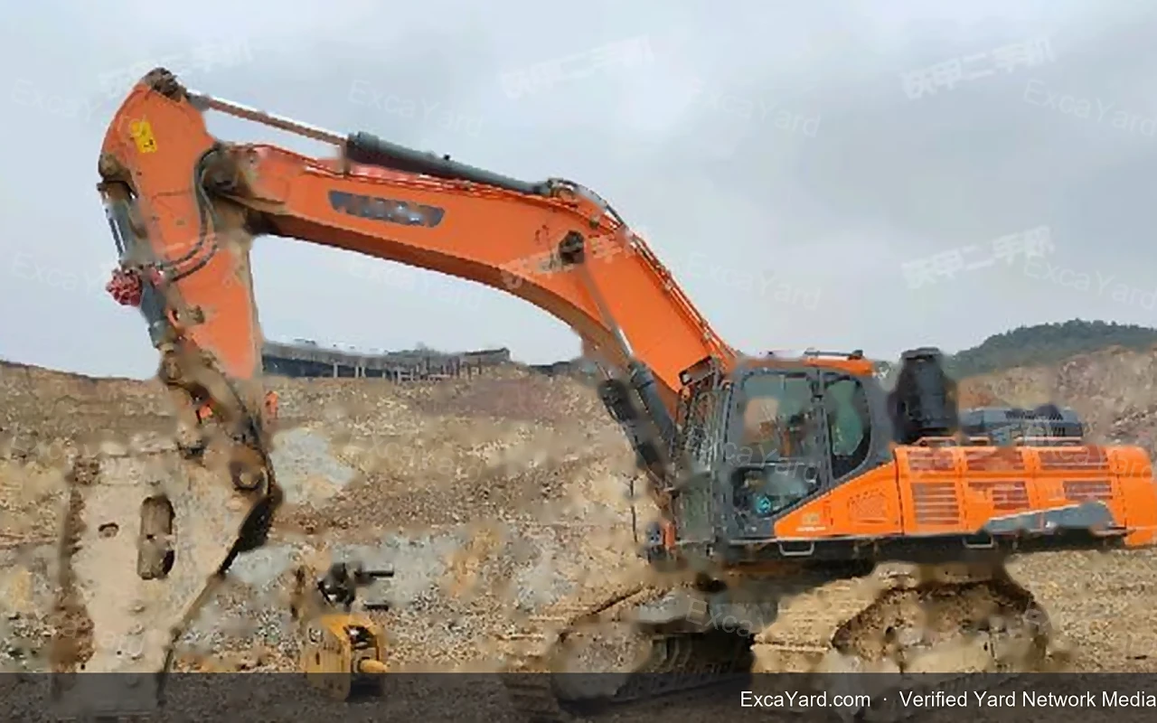 2012 Doosan DH80GOLD used excavator for sale — Grade C, 12,000 hours, FOB Shanghai $12,000 | Stock EXY-DOOSDH80GOLD-037