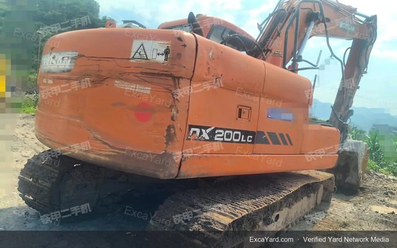 2014 Doosan DX150LC Used Excavator — gallery view 5, used excavator available for export from China