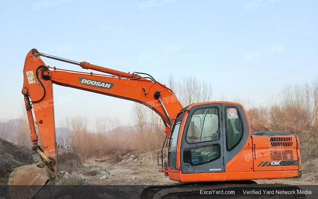 2015 Doosan DX150LC Used Excavator — gallery view 2, used excavator available for export from China