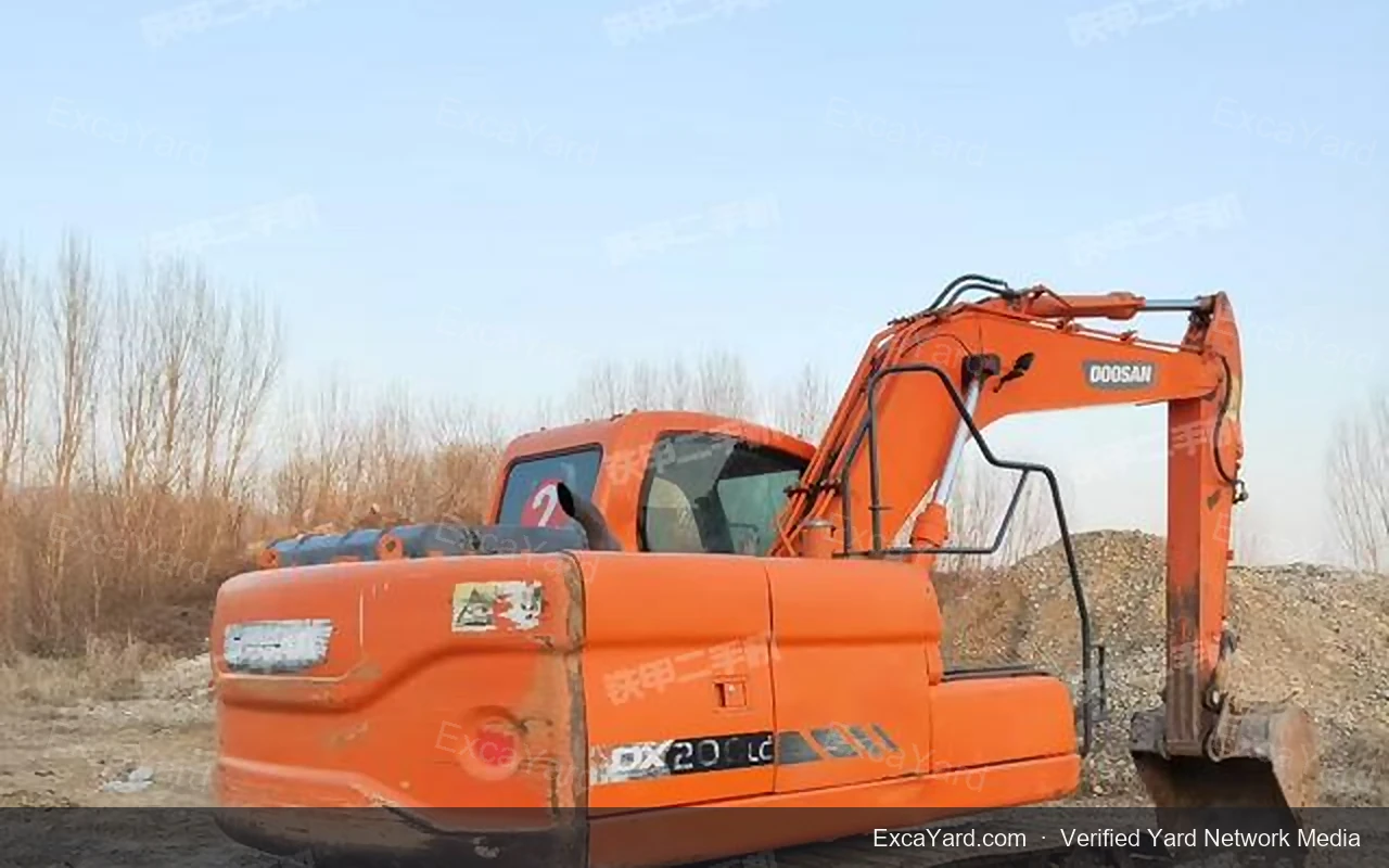 2015 Doosan DX150LC Used Excavator — gallery view 3, used excavator available for export from China