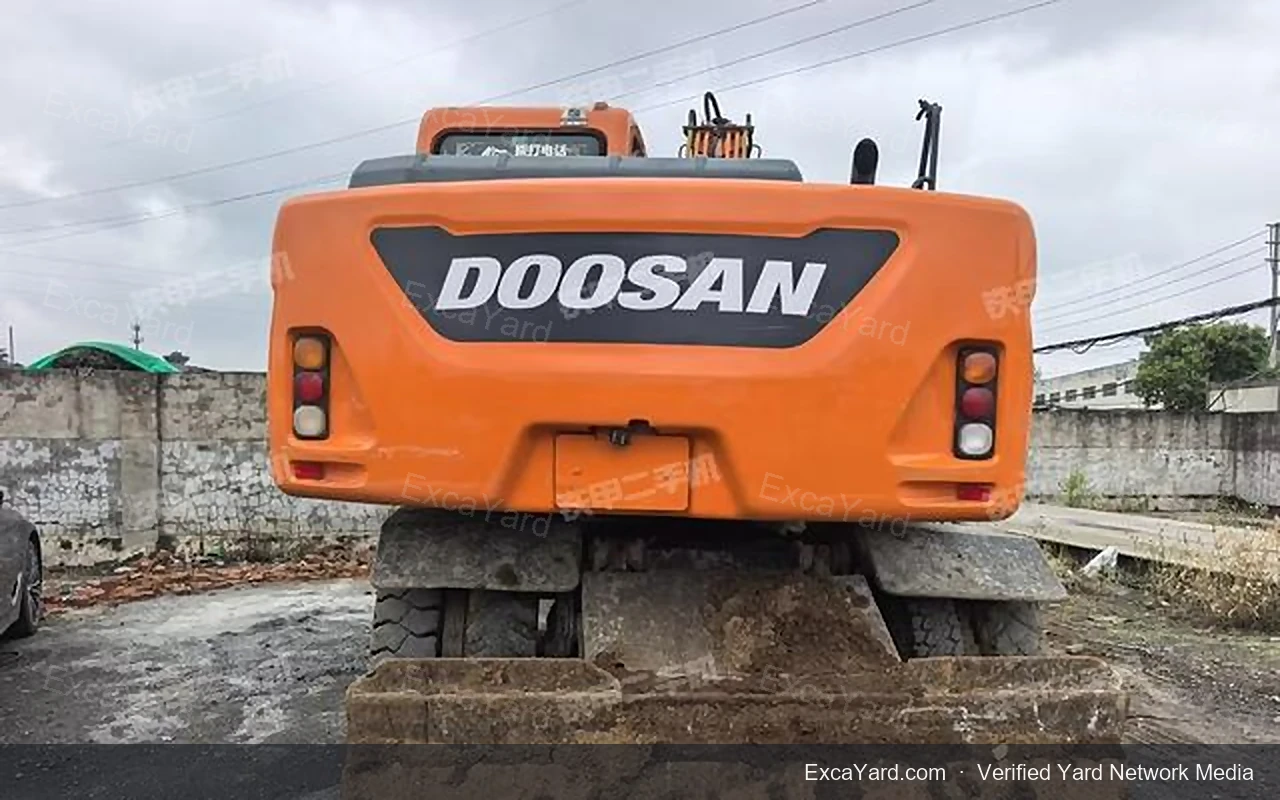 Excavatrice Doosan DX150WE9C 2019 9 400 h Grade B Export