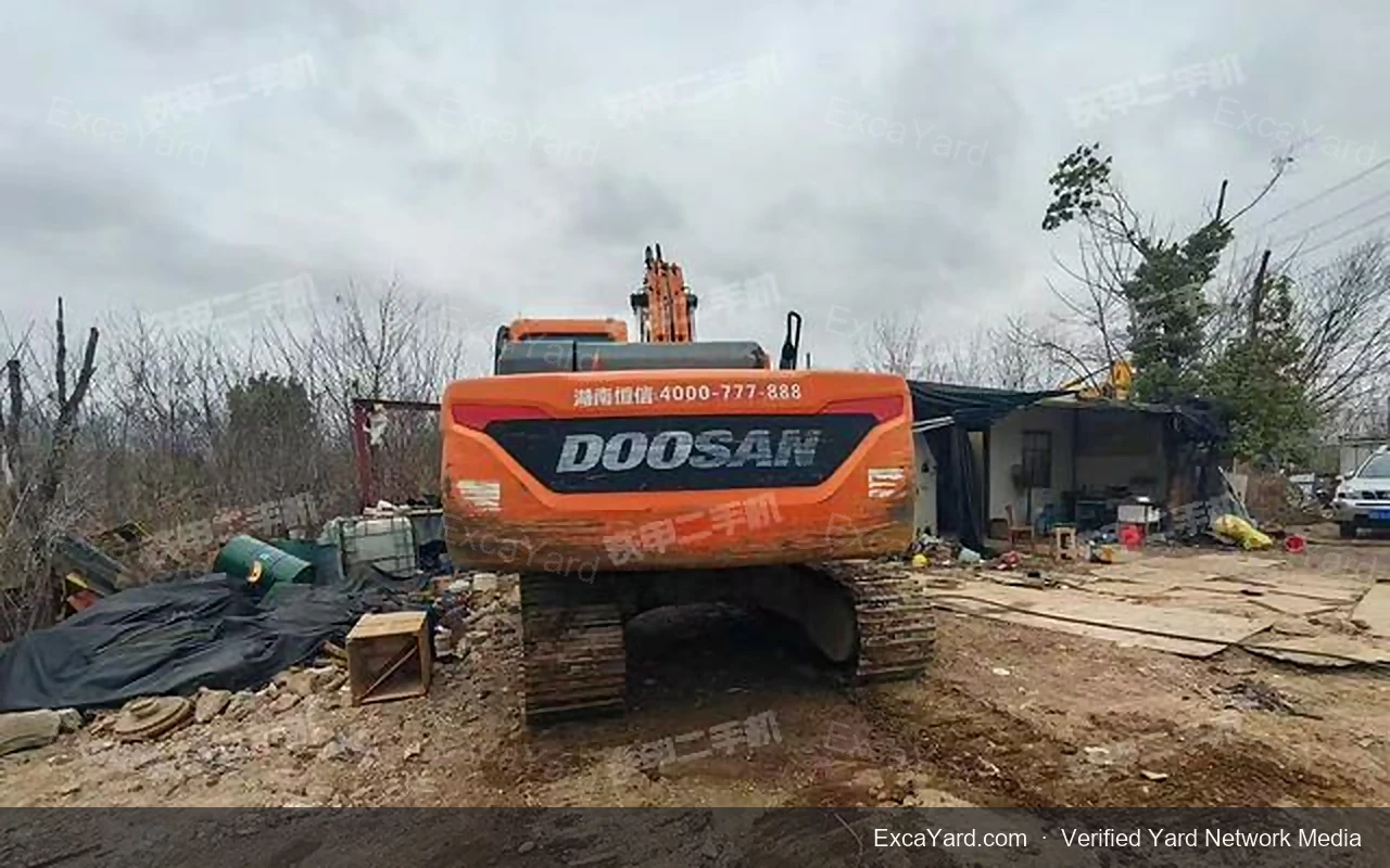 Excavadora Doosan DX2159C usada de 2017, 9.500 h, Grado B
