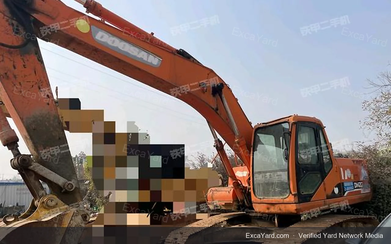 2017 Doosan DX2159C Used Excavator — gallery view 6, used excavator available for export from China