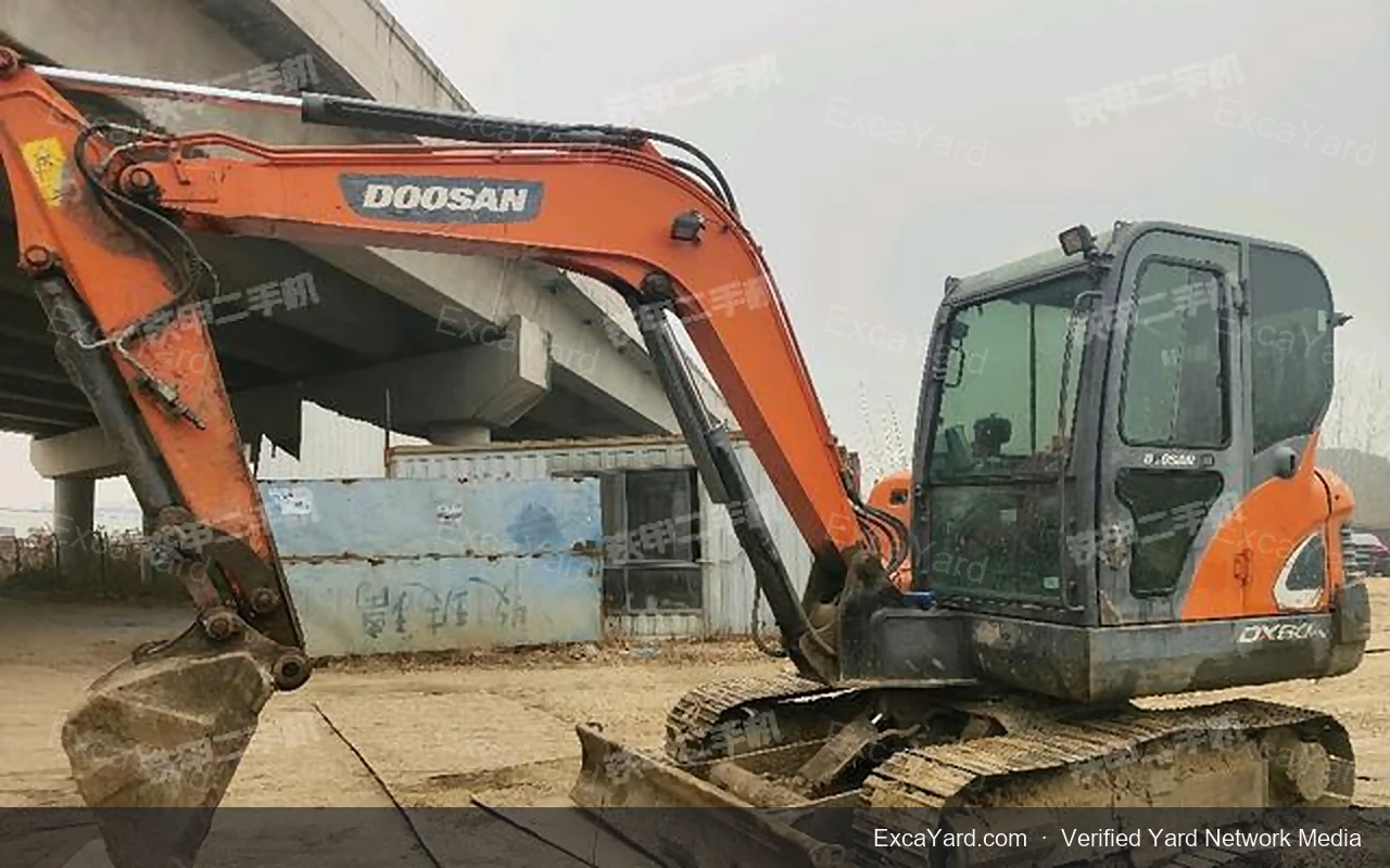 2017 Doosan DX2159C Used Excavator — gallery view 5, used excavator available for export from China