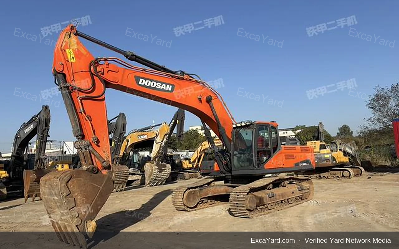 2018 Doosan DX380LC9CACE Used Excavator — gallery view 12, used excavator available for export from China