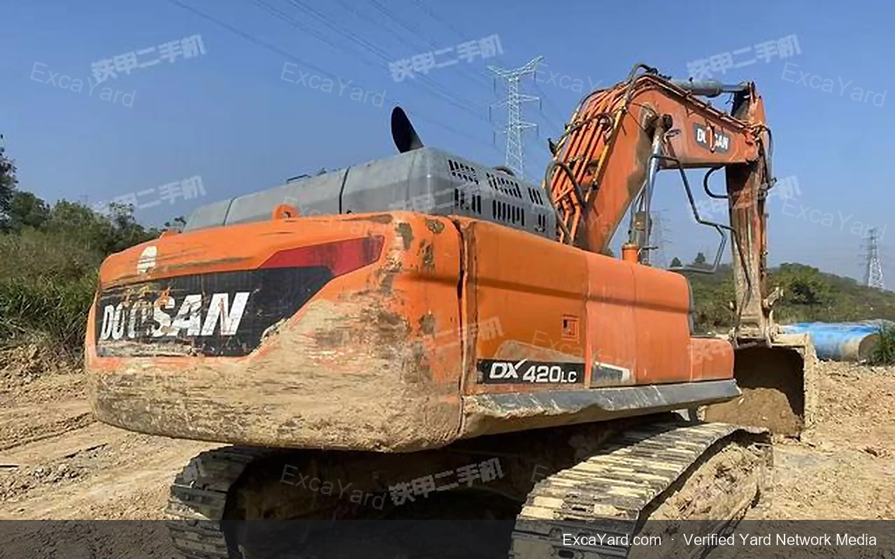 2020 Doosan DX380LC9C Used Excavator — gallery view 18, used excavator available for export from China