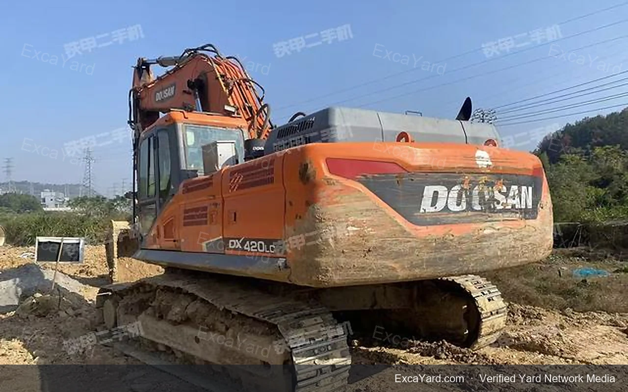 2020 Doosan DX380LC9C Used Excavator — gallery view 17, used excavator available for export from China