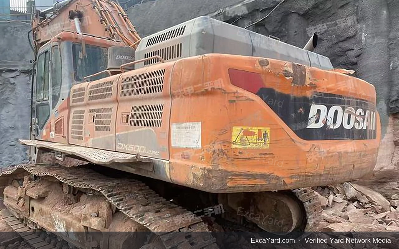 2019 Doosan DX500LC9C Used Excavator — gallery view 14, used excavator available for export from China