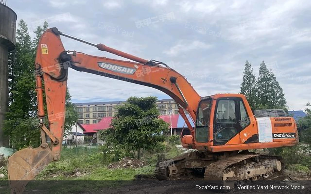 Excavadora Doosan DX500LC9C de 2019, 50t, Grado C para exportación