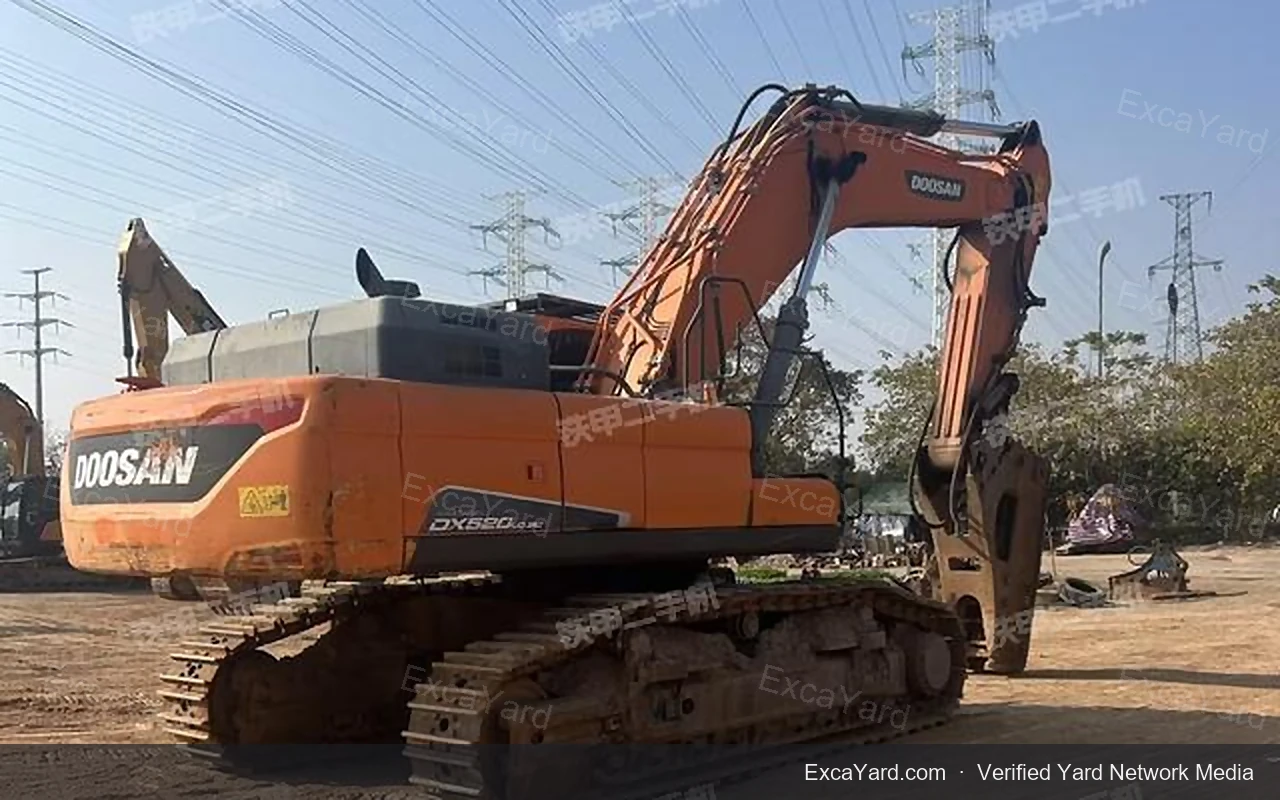 2019 Doosan DX500LC9C Used Excavator — gallery view 7, used excavator available for export from China