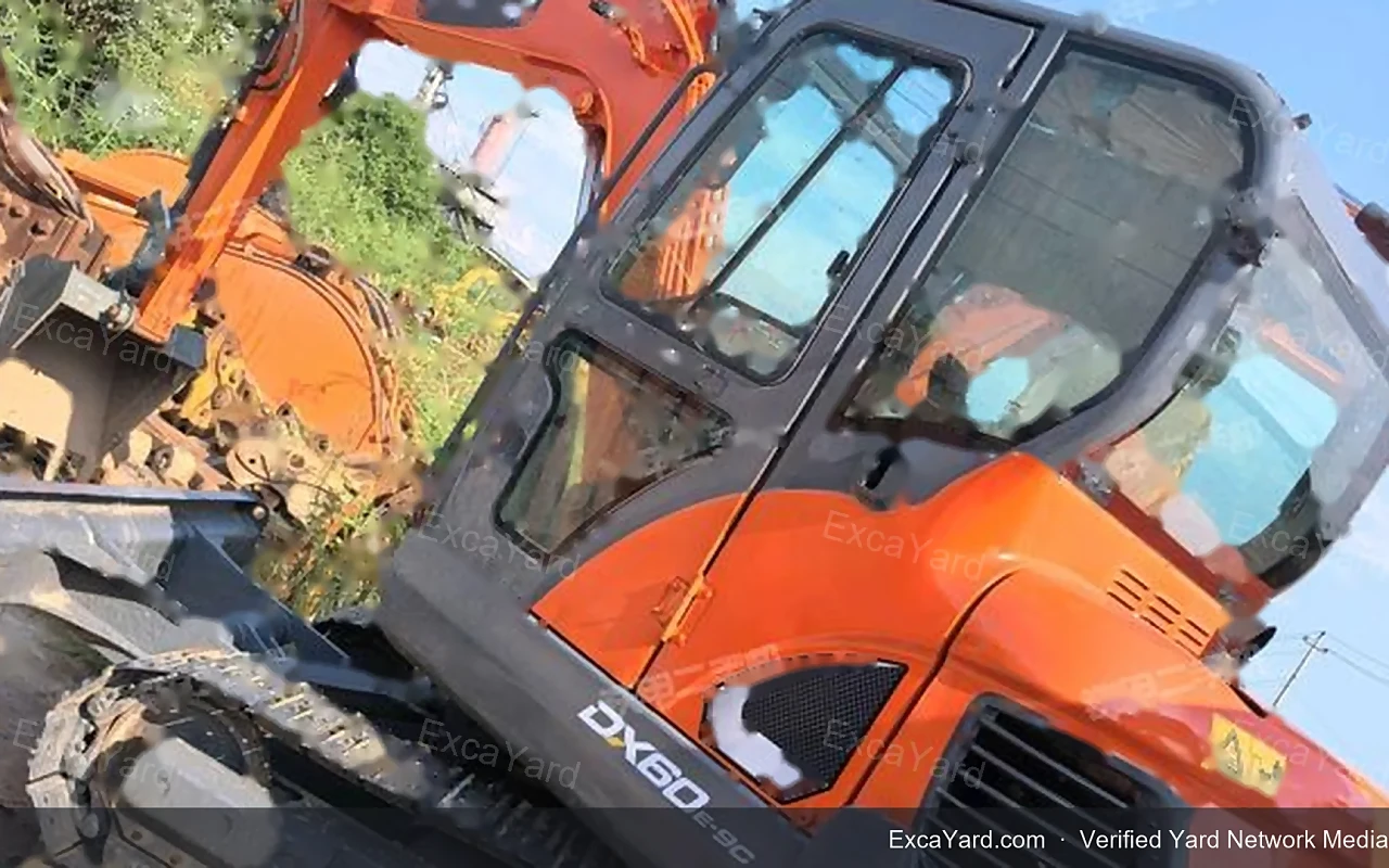 2021 Doosan DX60E9CN Used Excavator — gallery view 6, used excavator available for export from China