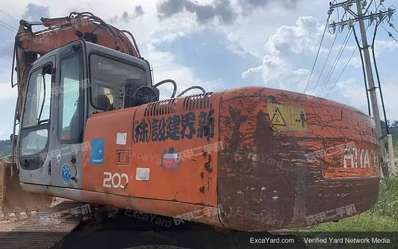 2005 Hitachi ZX2005 Used Excavator — gallery view 6, used excavator available for export from China