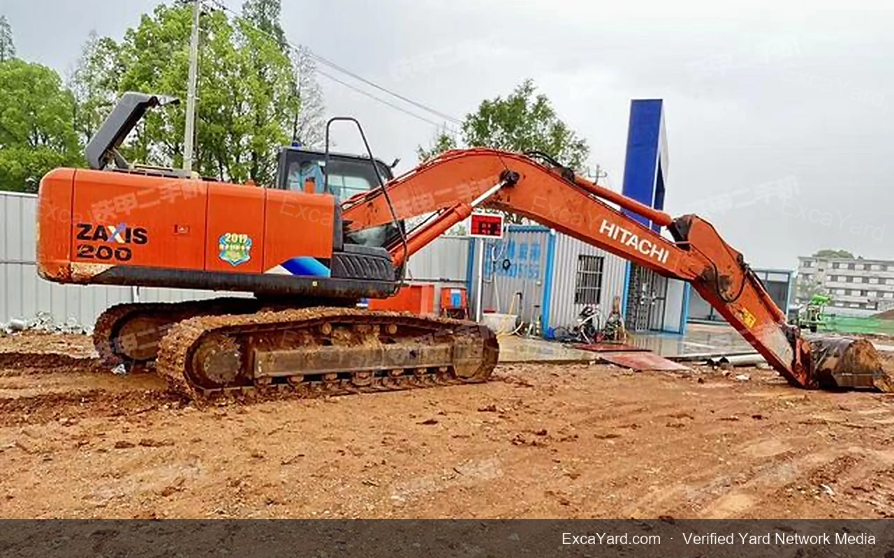 Used Hitachi ZX200-5A from China: Export Checklist for 20-Ton Excavator Buyers