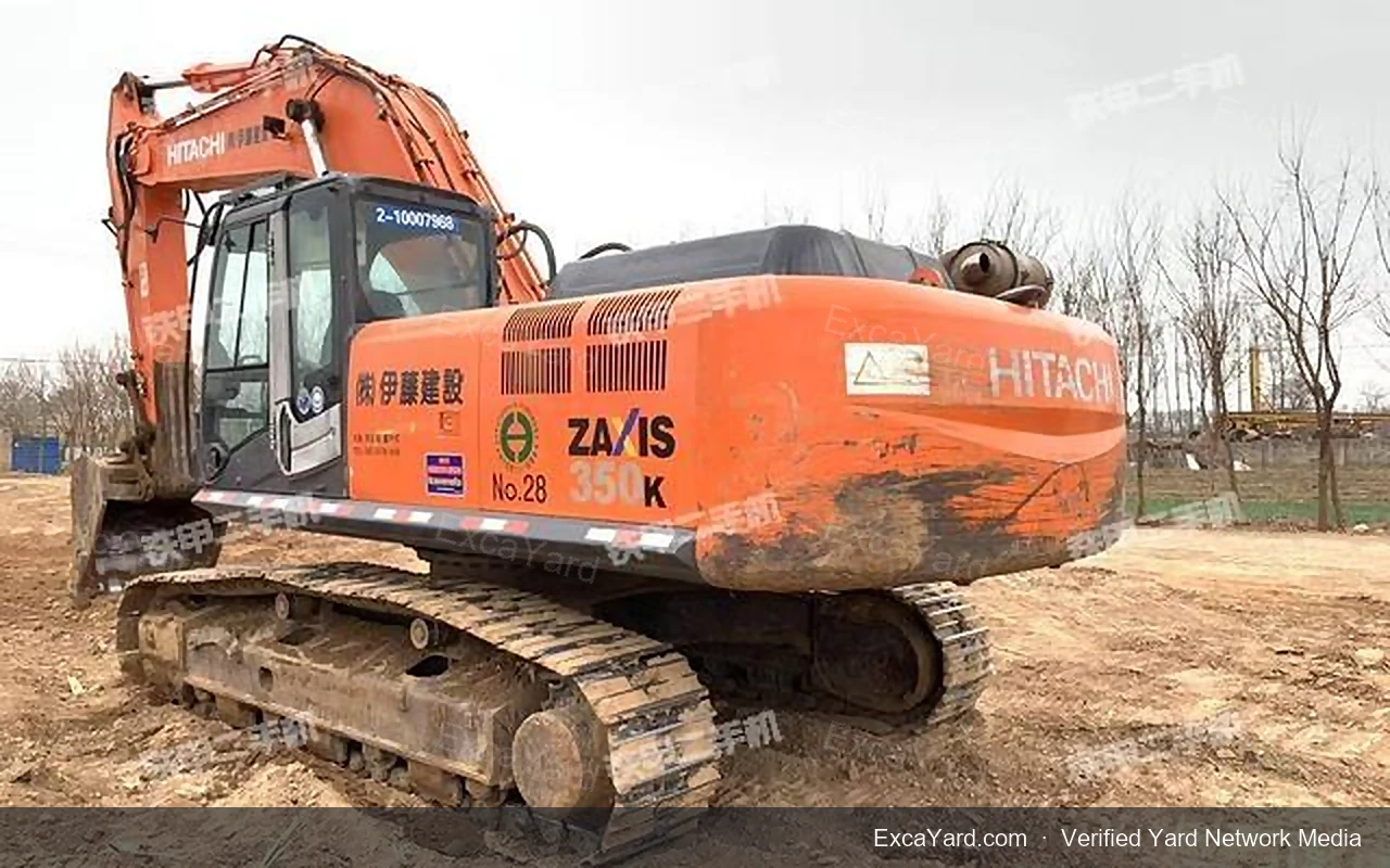 2017 Hitachi ZX350LCH Used Excavator — gallery view 3, used excavator available for export from China