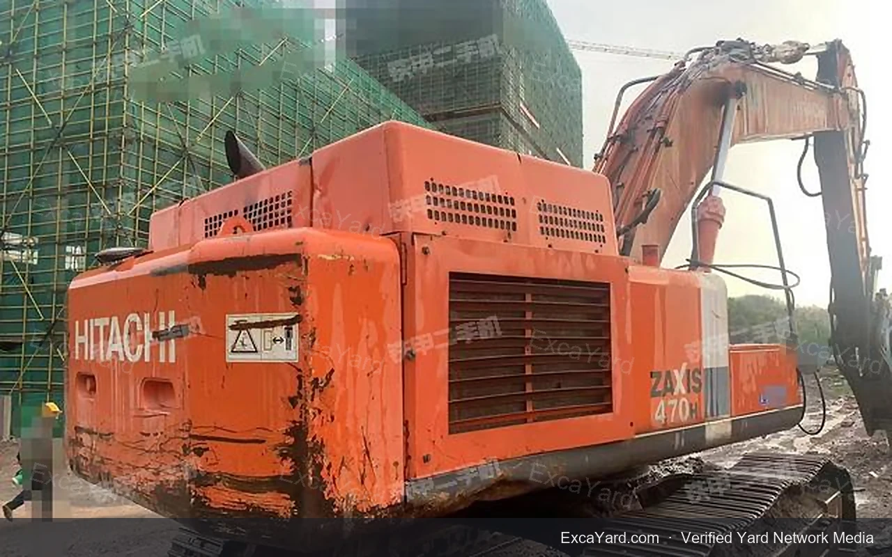 2013 Hitachi ZX470LCH3 Used Excavator — gallery view 4, used excavator available for export from China