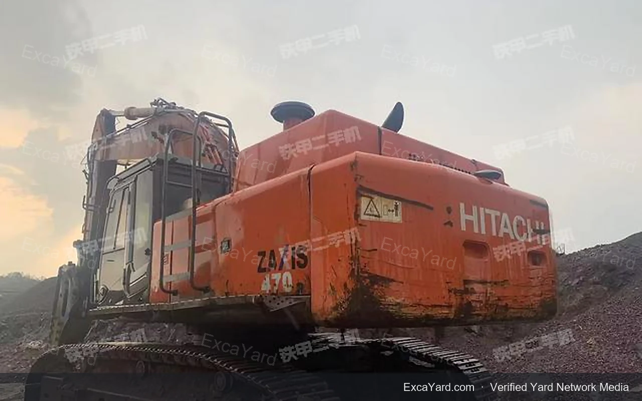 Excavadora Hitachi ZX470LCH3 2013 47 Toneladas Grado C para Exportación