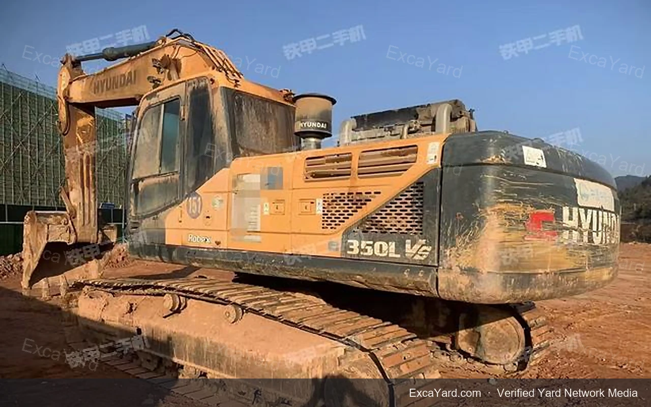 2016 Hyundai 350LVS Used Excavator — gallery view 15, used excavator available for export from China