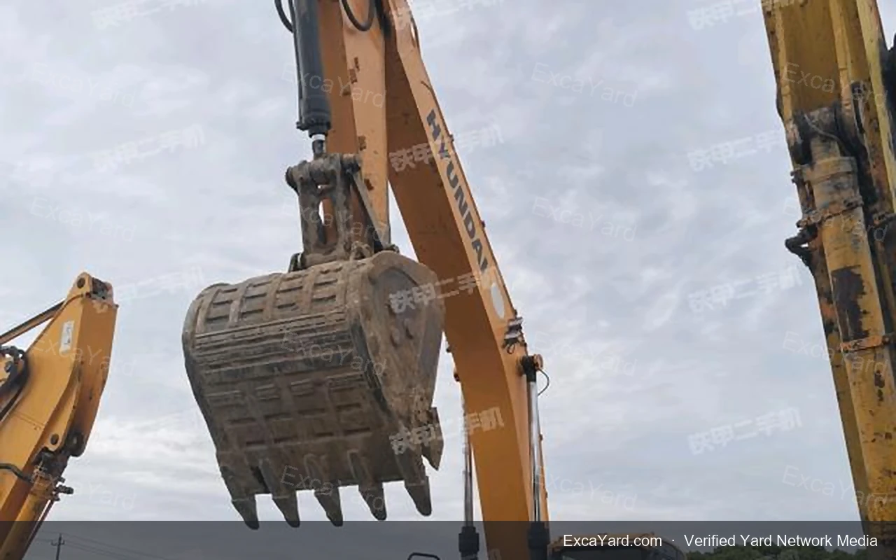 2016 Hyundai 350LVS Used Excavator — gallery view 4, used excavator available for export from China