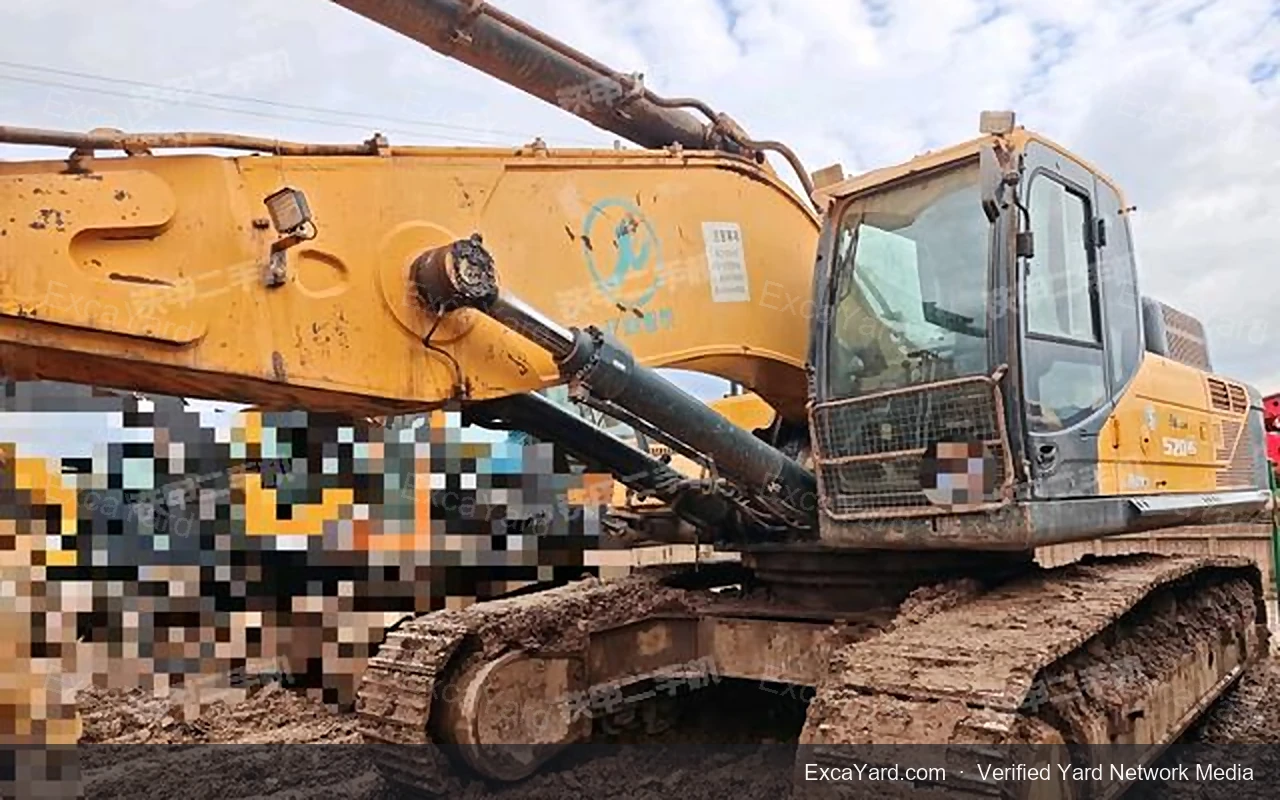 2016 Hyundai 350LVS Used Excavator — gallery view 3, used excavator available for export from China