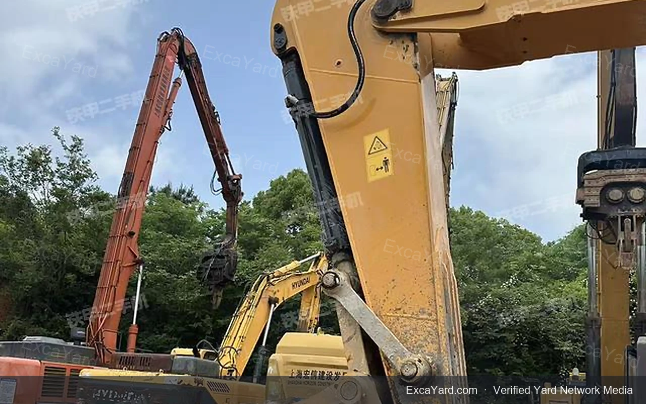 2021 Hyundai 350LVS Used Excavator — gallery view 9, used excavator available for export from China