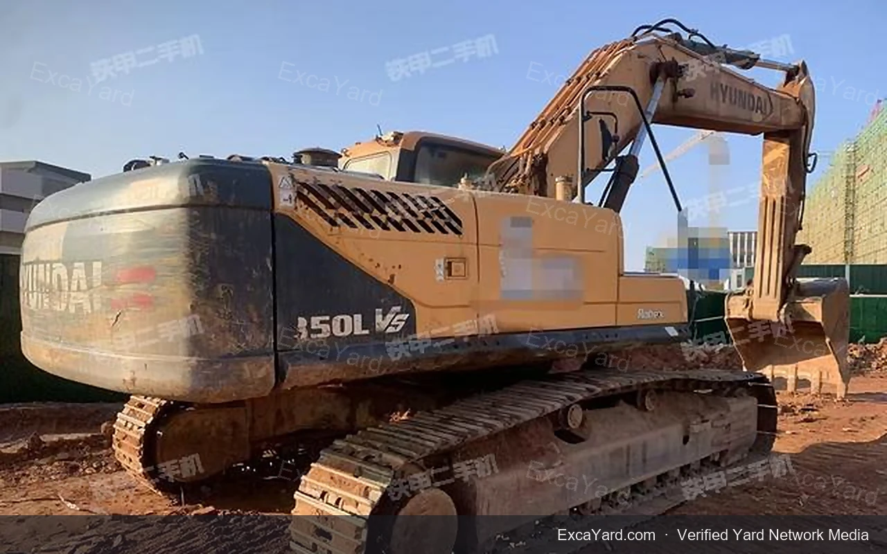 2016 Hyundai 350LVS Used Excavator — gallery view 5, used excavator available for export from China
