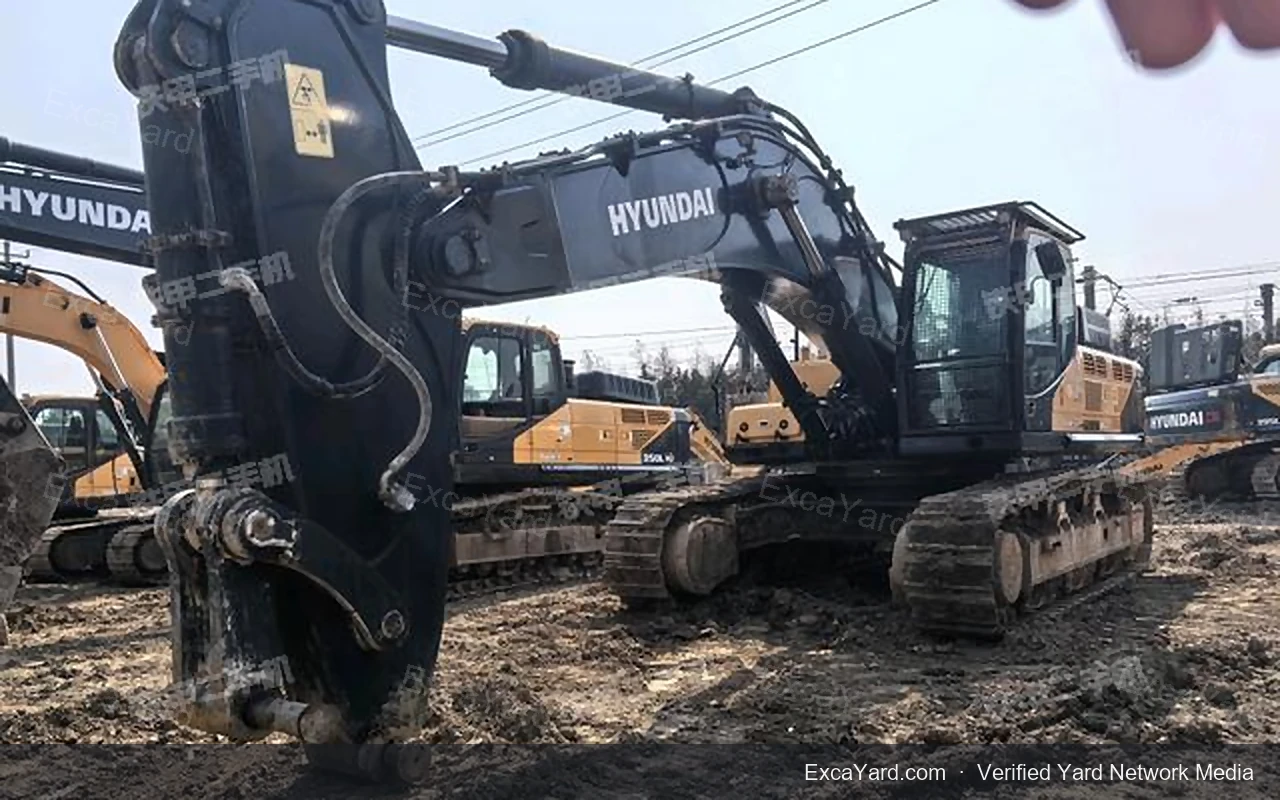 2016 Hyundai 350LVS Used Excavator — gallery view 8, used excavator available for export from China