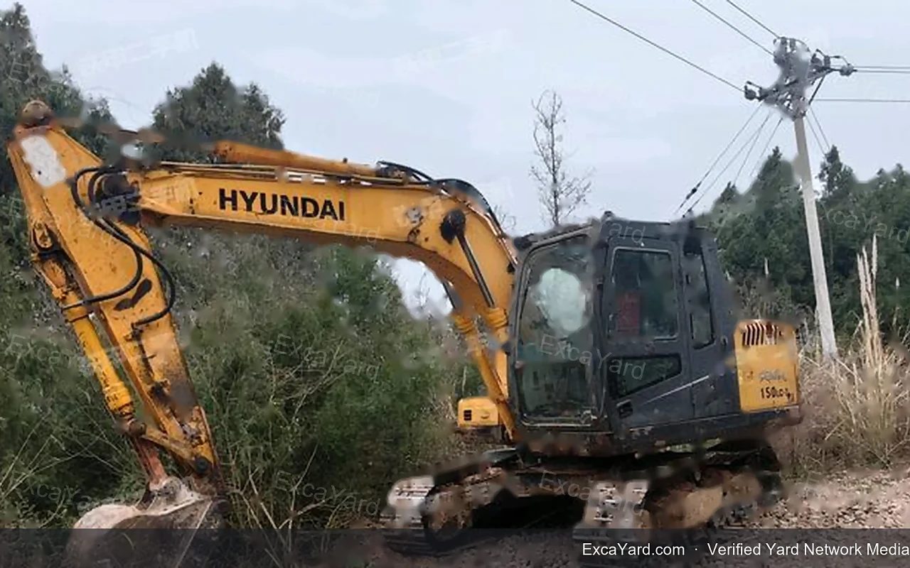 2015 Hyundai R1107 Used Excavator — gallery view 5, used excavator available for export from China
