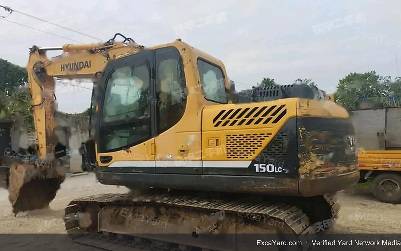 2014 Hyundai R150LC9 Used Excavator — gallery view 17, used excavator available for export from China