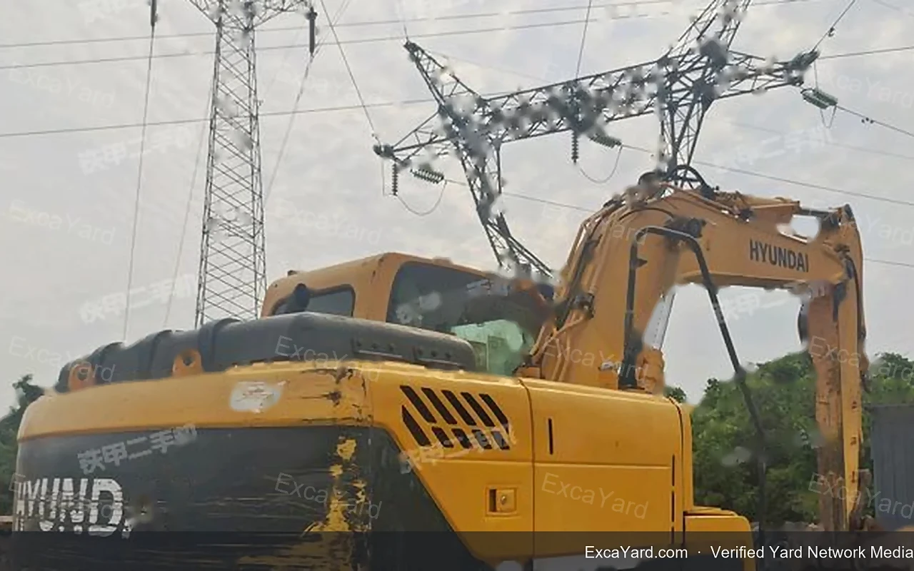 2014 Hyundai R150LC9 Used Excavator — gallery view 3, used excavator available for export from China