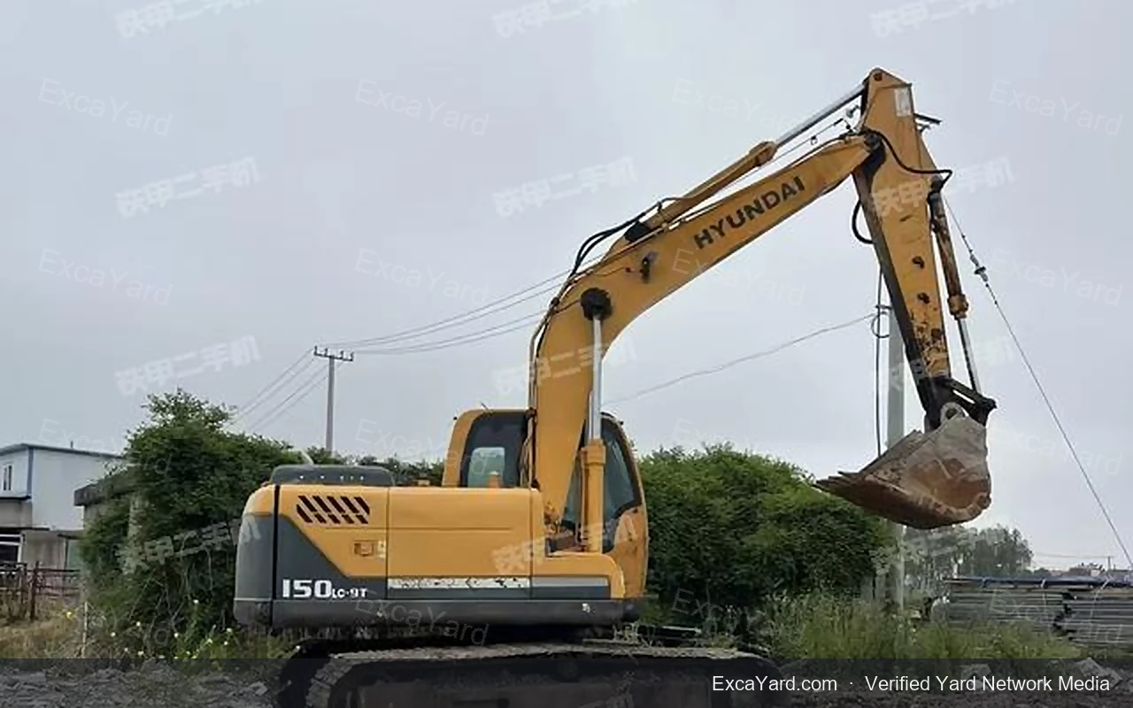 2012 Hyundai R150LC9 Used Excavator — gallery view 4, used excavator available for export from China