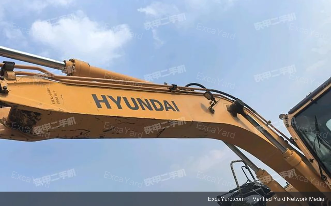 2013 Hyundai R150LC9 used excavator for sale — Grade B, 9,704 hours, FOB Shanghai $12,000 | Stock EXY-HYUNR150LC9-160