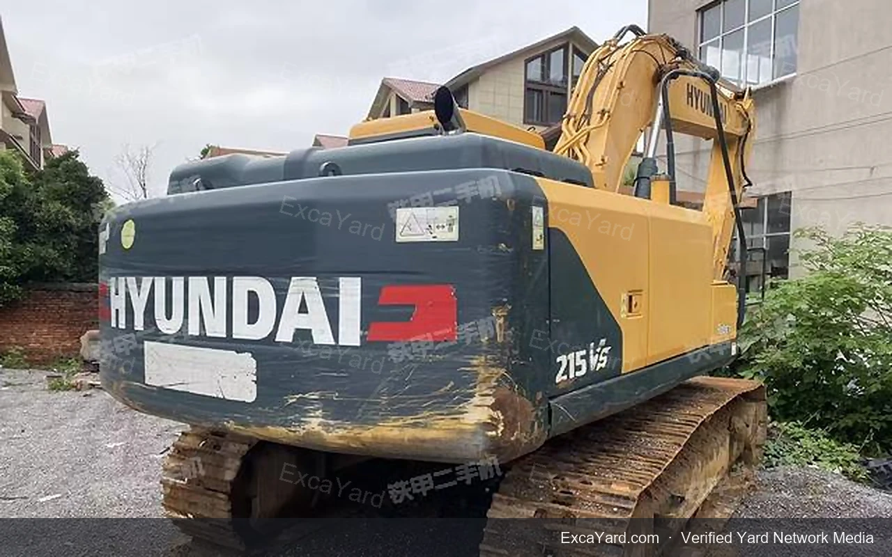 2021 Hyundai R215VS Used Excavator — gallery view 2, used excavator available for export from China