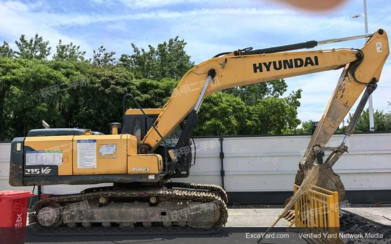 2020 Hyundai R215VS Used Excavator — gallery view 5, used excavator available for export from China