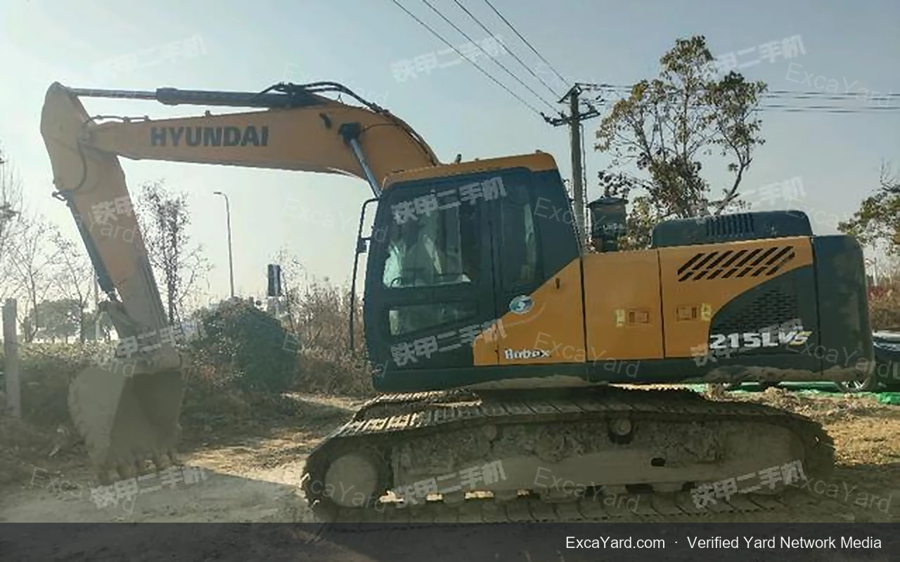 2020 Hyundai R215VS Used Excavator — gallery view 3, used excavator available for export from China