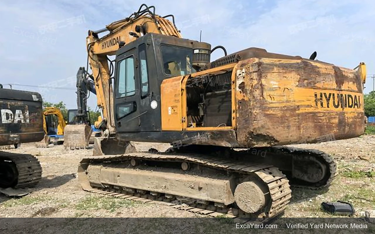 2011 Hyundai R265LC7 Used Excavator — gallery view 3, used excavator available for export from China