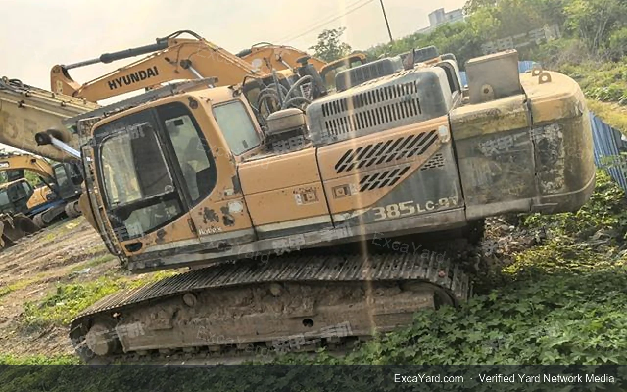 2015 Hyundai R385LC9T Used Excavator — gallery view 4, used excavator available for export from China